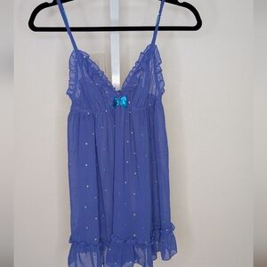 Victoria's Secret Babydoll Lingerie Polka Dot